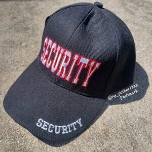 𝗗𝗙 𝐒𝐄𝐂𝐔𝐑𝐈𝐓𝐘 Baseball Cap Black